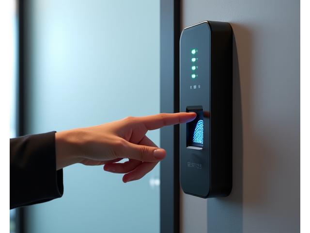 Biometric access control system installation