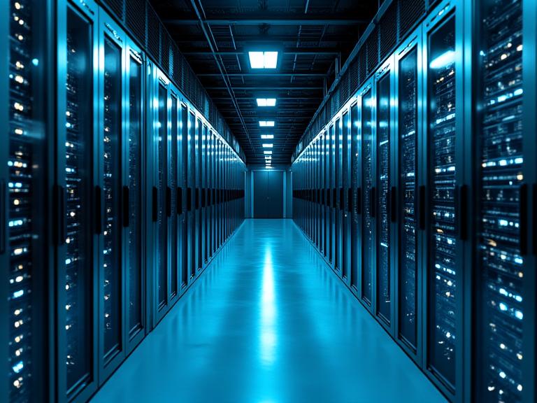 On-premises security server room setup